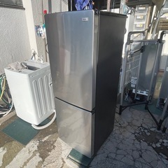 【リサイクルサービス八光】2023年製　ハイアール　冷蔵庫 URBAN CAFE SERIES（アーバンカフェシリーズ） ステンレスブラック JR-XP2NF173F-XK [173L /2ドア /右開きタイプ ]の画像