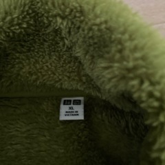 UNIQLOフリースジップ　XLの画像