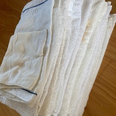 ［定型文お断り］古タオル　白の画像