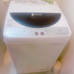 【洗濯機】シャープ※11月中受渡し　　　　　の画像