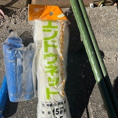 支柱、えんどう豆ネット、支柱ジョイントの画像