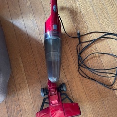 TWINBIRD スティッククリーナー 赤の画像