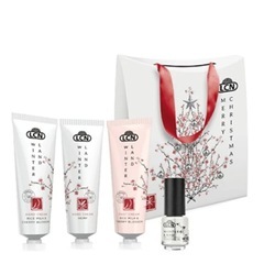 LCN ウィンターランド クリスマスセット(ネイルオイルとハンドクリーム3本セット)の画像