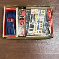 プラモデル(自動車モデルキット4点セット)の画像
