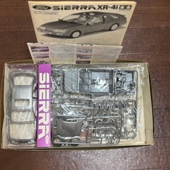 プラモデル(自動車モデルキット4点セット)の画像