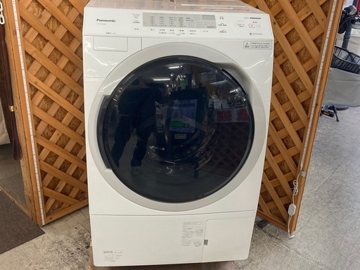【愛品館江戸川店】保証充実 パナソニック 2021年製 10.0kgドラム式洗濯乾燥機 NA-VX300BL