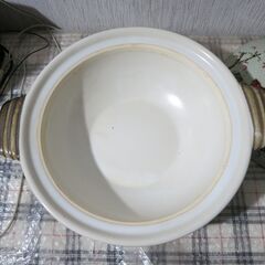土鍋　使用感少ないの画像
