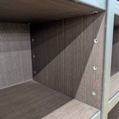 ジモティー割引🏷️【ジャングルジャングル 岸和田和泉インター店】本棚 ブラウン 和泉市 堺市 岸和田市 泉大津市 高石市 泉北郡熊取町の画像