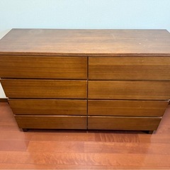 無印良品　　チェスト　4段　の画像