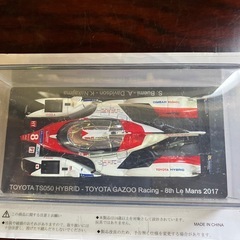 1/43 トヨタTS050ミニカーの画像