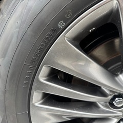 新型アルファード40系　純正ホイールとタイヤの4本セットの画像