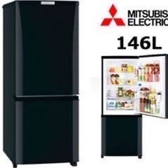【MITSUBISHI】(146L)2ドア冷蔵庫の画像