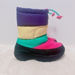 17㎝　G.T.HAWKINS マルチカラー　スノーブーツ キッズ用の画像