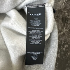新品coach パーカーの画像
