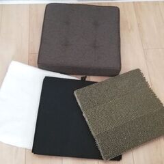 スツール　ペットベッド付きの画像