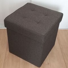 スツール　ペットベッド付きの画像