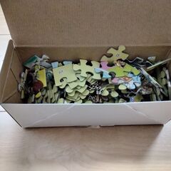 ■■■商談中■■■パズル３セットを３００円で売ります(*^^*)　（くもんのジグソーパズル・９６ピース・１１７ピース・１４０ピース）の画像