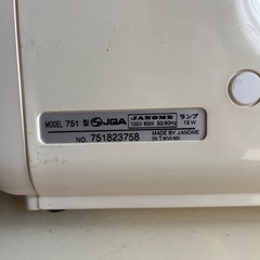 ミシン(ジャノメ)の画像