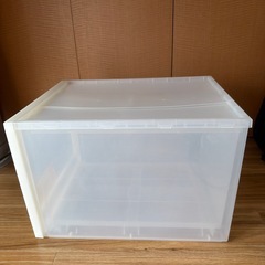 無印良品　ふポリプロピレン　収納ケース大 0円の画像