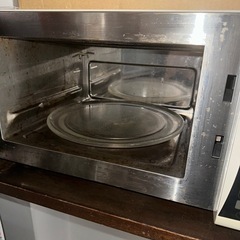 MITSUBISHI 電子レンジ スライド式の画像