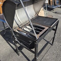 BBQ バーベキュー ドラム缶 未清掃【引取限定・現状渡し】カグマニアの画像