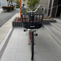 電動アシスト自転車パナソニックLithium ViVi SS(26インチ)バッテリー8.9Ahの画像