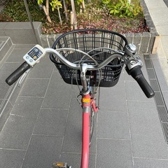 電動アシスト自転車パナソニックLithium ViVi SS(26インチ)バッテリー8.9Ahの画像