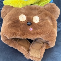 ミニオン　ティム　ファンキャップ　被り物　ぬいぐるみの画像