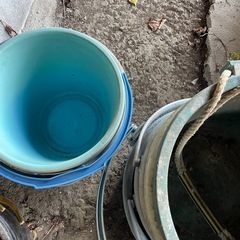 バケツ　沢山の画像