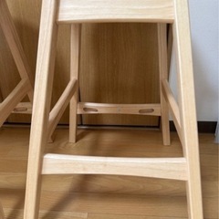 【美品】ニトリカウンターチェア（フィルン OC LBR/GY）の画像