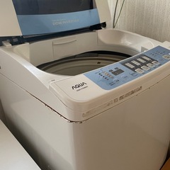 交渉中、洗濯機と棚の画像