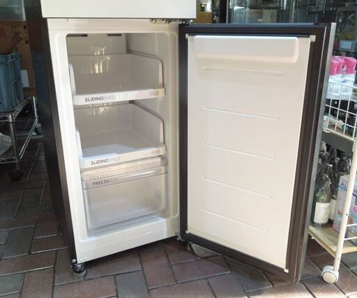 ハイアール 208L スリム 2ドア冷蔵庫 freemo JR-SX21A 2023年製 2ドア 右開き ファン式 キッチン家電 20