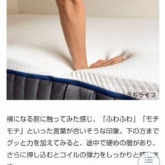 札幌市近郊にお住まいの方限定！送料無料！エマ・スリープ エマ・ハイブリッド V2 プラス クイーンの画像