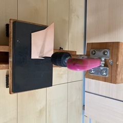 自作　プレス機　レザークラフト等の画像