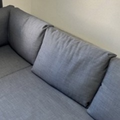 IKEA ソファベッド フリーヘーテングレー
の画像