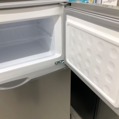 【6ヶ月保証】SHARP シャープ 2ドア冷蔵庫 SJ-H12D-S 2017年製の画像