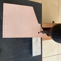 自作　プレス機　レザークラフト等の画像