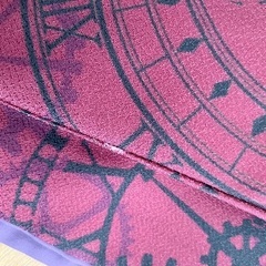 【新品】ねこ柄✨袷の洗える着物の画像