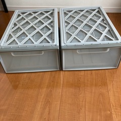 衣装ケース2個セットの画像