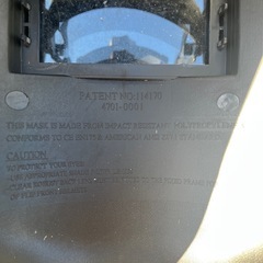 溶接用遮光面 の画像