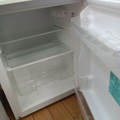 ★リユースのサカイつくば店★TK7396 Haier 冷蔵庫 JR-N85B 85L 18年製 動作確認／クリーニング済み　【リユースのサカイつくば店】 の画像