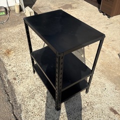 スチールラック   黒  3段の画像