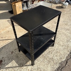 スチールラック   黒  3段の画像