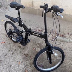 フルサス！折り畳みオフロードミニサイクル(20㌅)関西圏、配達可能です。の画像