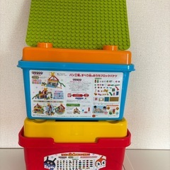 アンパンマン  ブロック　2個セットの画像