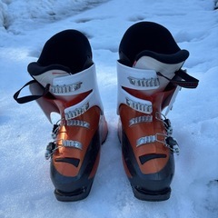 130cm スキー板　ブーツ24.5cmセットの画像