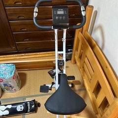 【美品】静音エアロバイク／一人暮らし・ダイエットに最適の画像