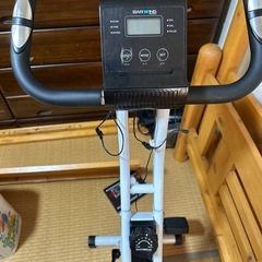 【美品】静音エアロバイク／一人暮らし・ダイエットに最適の画像
