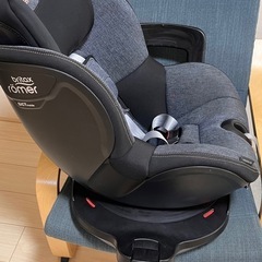 Britax Romer ブリタックス レーマー チャイルドシート デニムの画像
