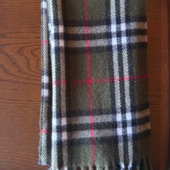 BURBERRYのマフラーの画像